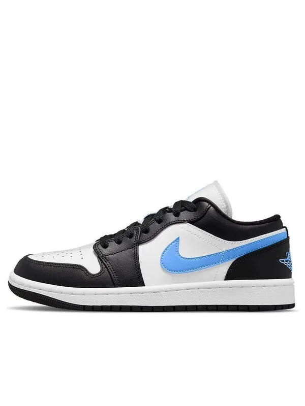 Кроссовки 1 низкие Air Jordan — изображение 1 из 4, синий/черный/белый