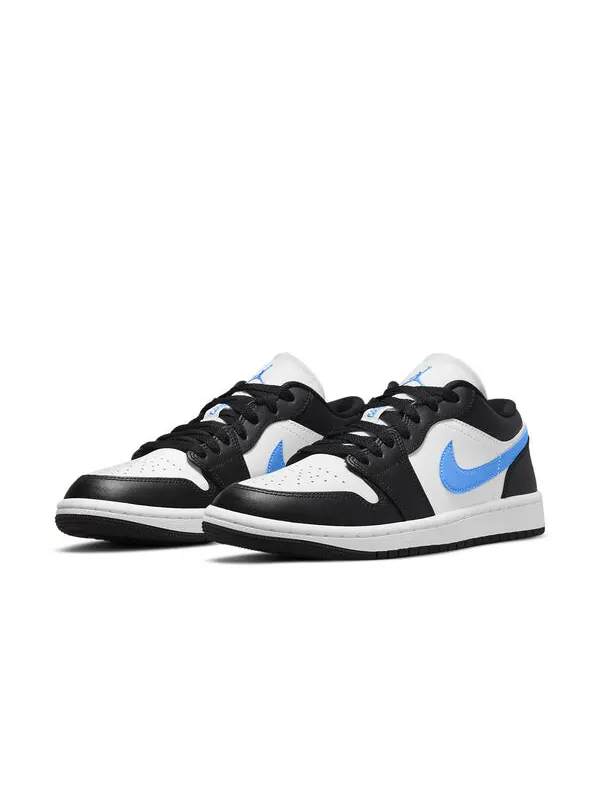 Кроссовки 1 низкие Air Jordan — изображение 2 из 4, синий/черный/белый
