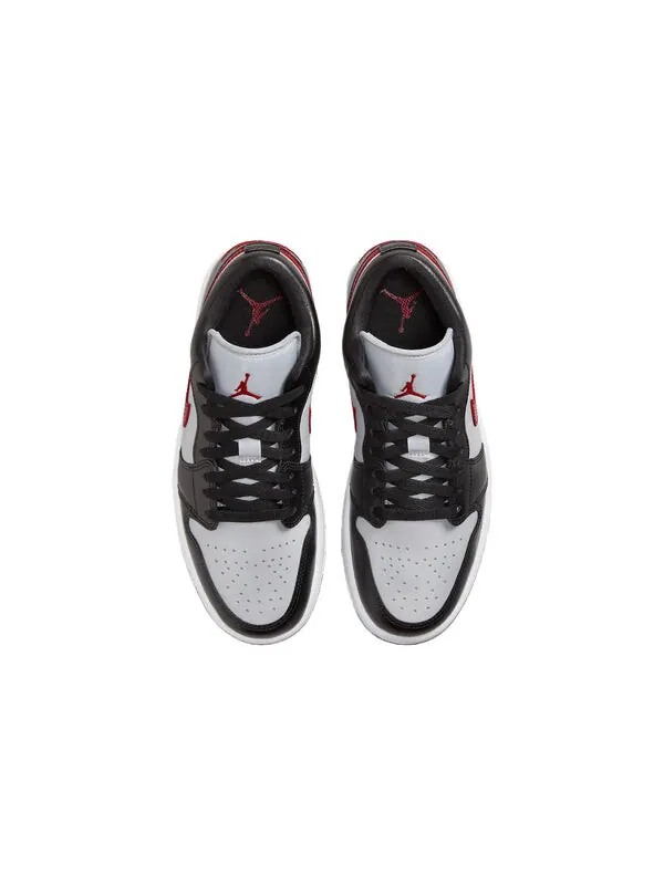 Кроссовки (WMNS) Air Jordan 1 Low 'Wolf Grey Gym Red' — изображение 4 из 4