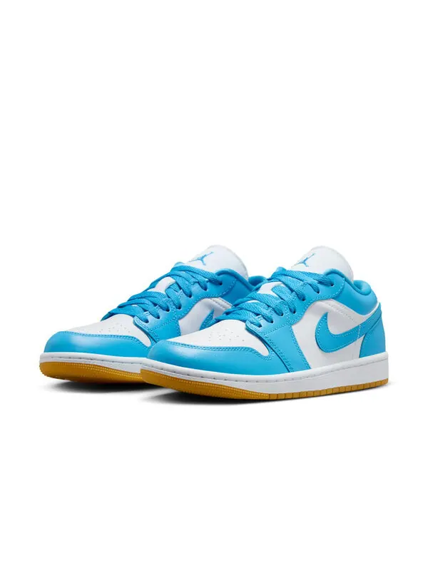 Кроссовки 1 low 'white dark powder blue' Air Jordan — изображение 3 из 4
