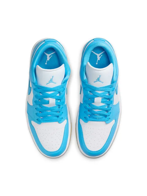 Кроссовки 1 low 'white dark powder blue' Air Jordan — изображение 4 из 4
