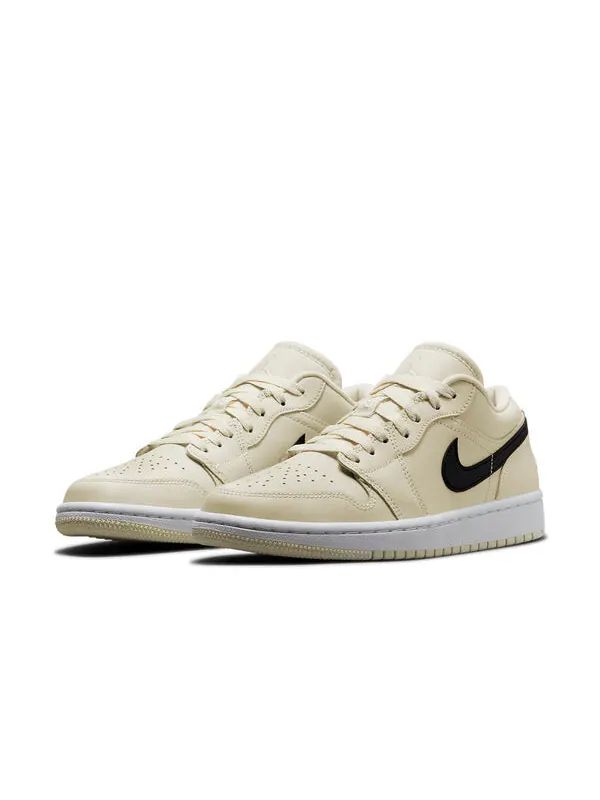 Кроссовки 1 низкие Air Jordan — изображение 3 из 4, белый