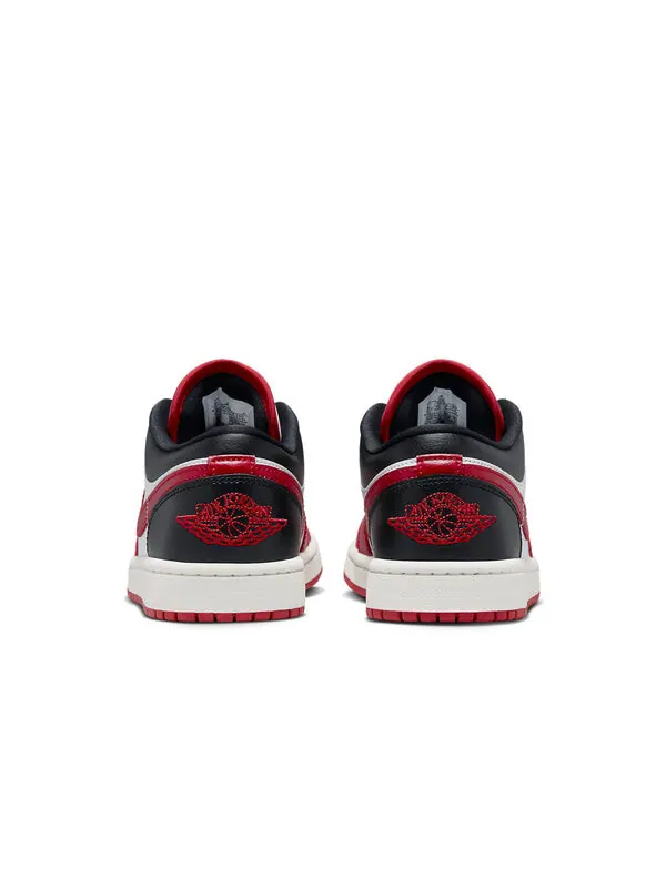 Кроссовки 1 low 'white gym red' Air Jordan — изображение 4 из 4, белый/красный/черный