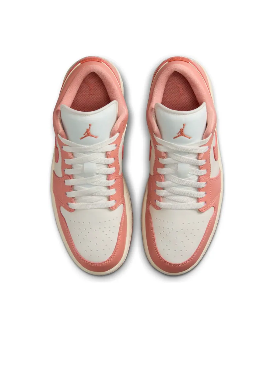 Кроссовки (WMNS) Air Jordan 1 Low 'Madder Root' — изображение 4 из 6, бежевый