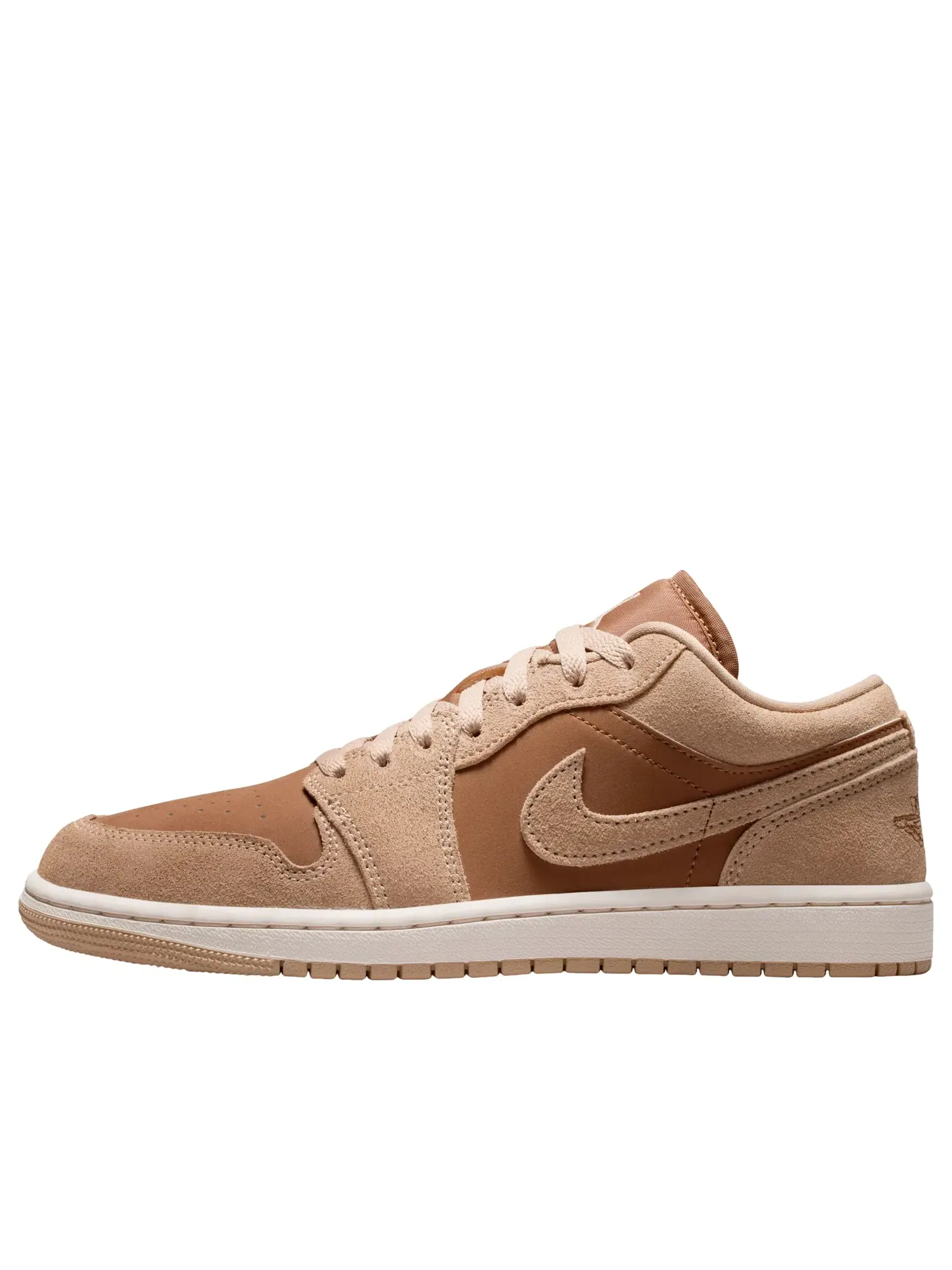 Женские кроссовки с замшевым верхом Air Jordan 1 Low Legend Medium Brown — изображение 1 из 6, коричневый