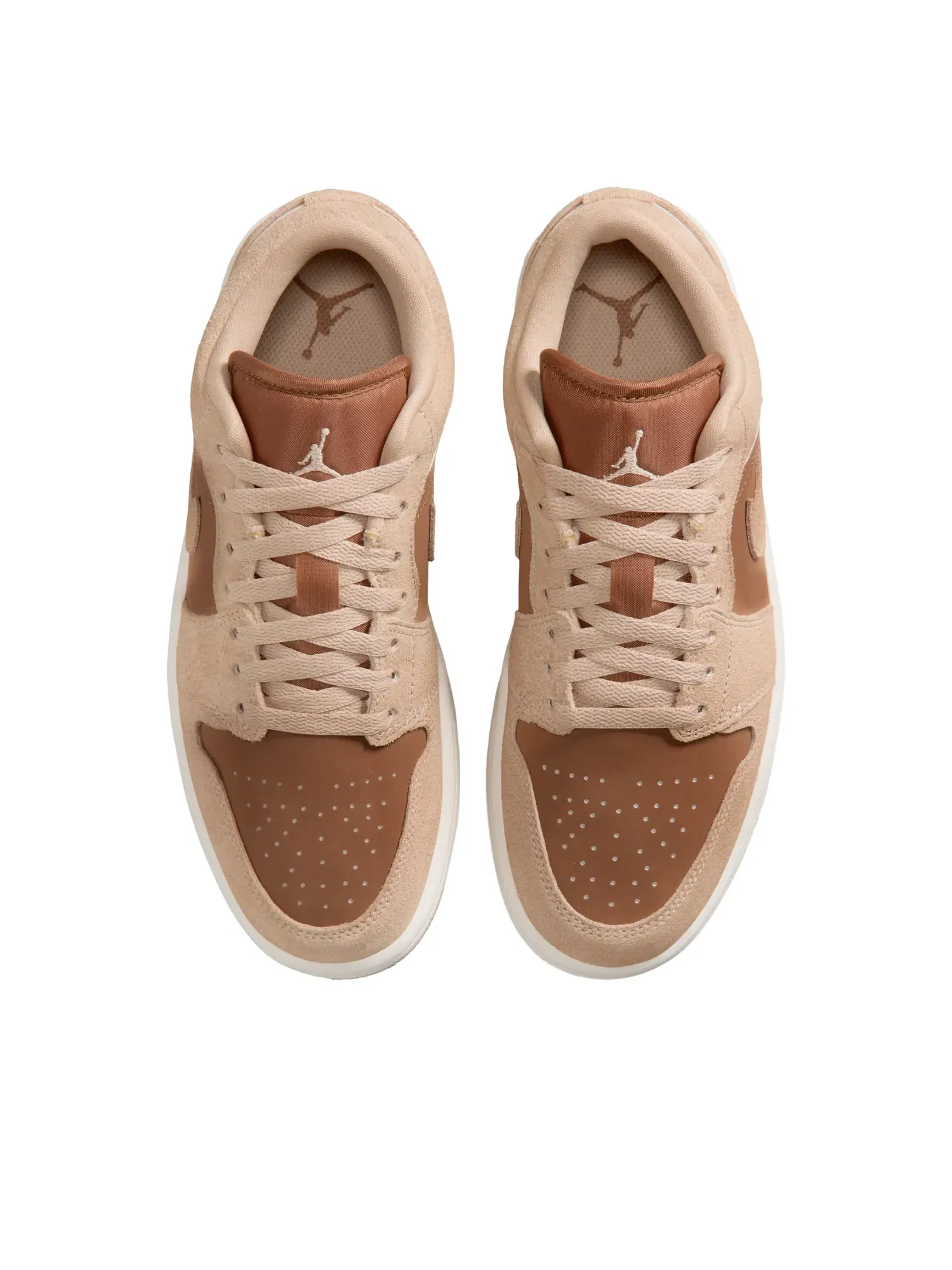 Женские кроссовки с замшевым верхом Air Jordan 1 Low Legend Medium Brown — изображение 2 из 6, коричневый