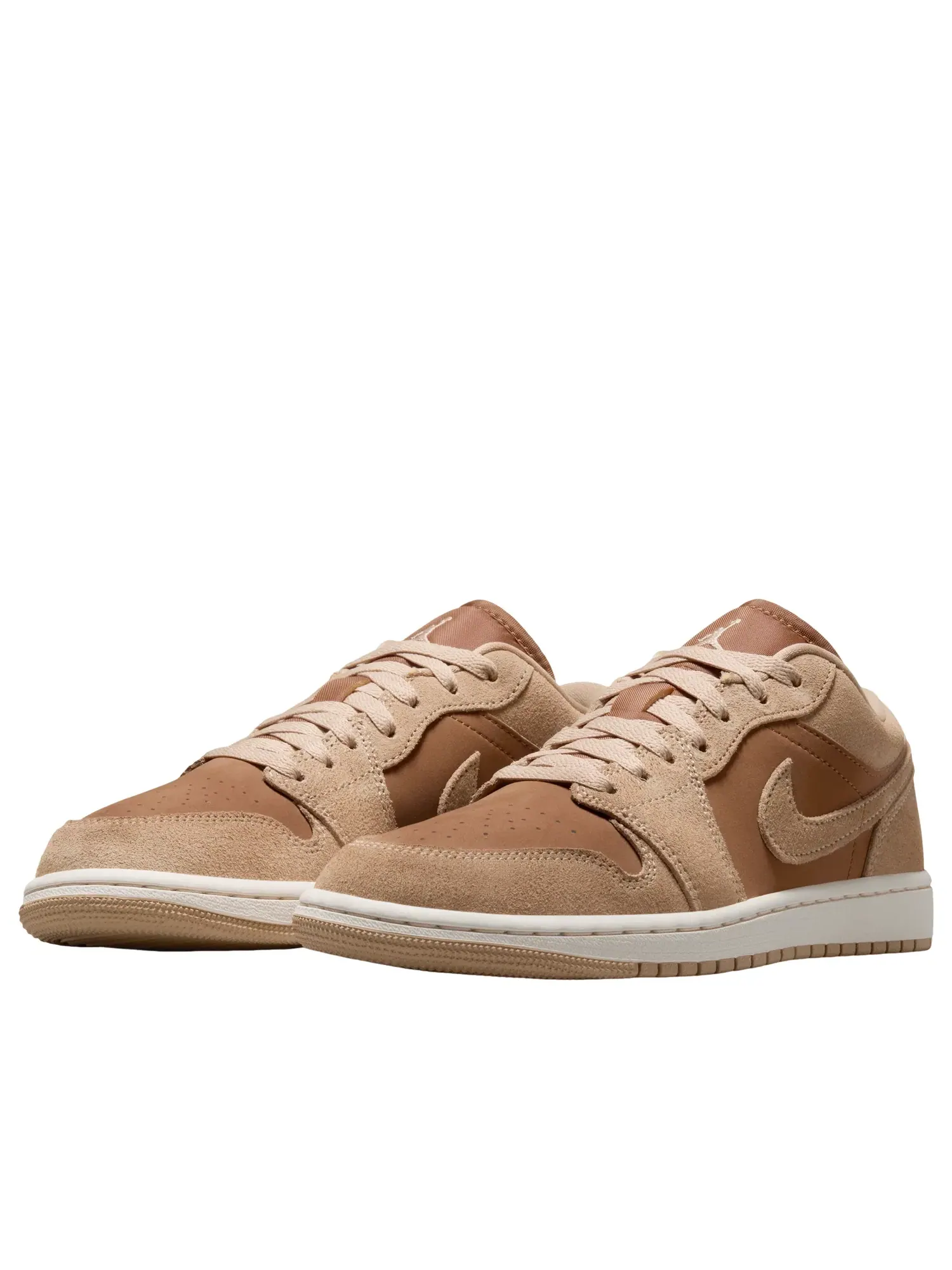 Женские кроссовки с замшевым верхом Air Jordan 1 Low Legend Medium Brown — изображение 4 из 6, коричневый