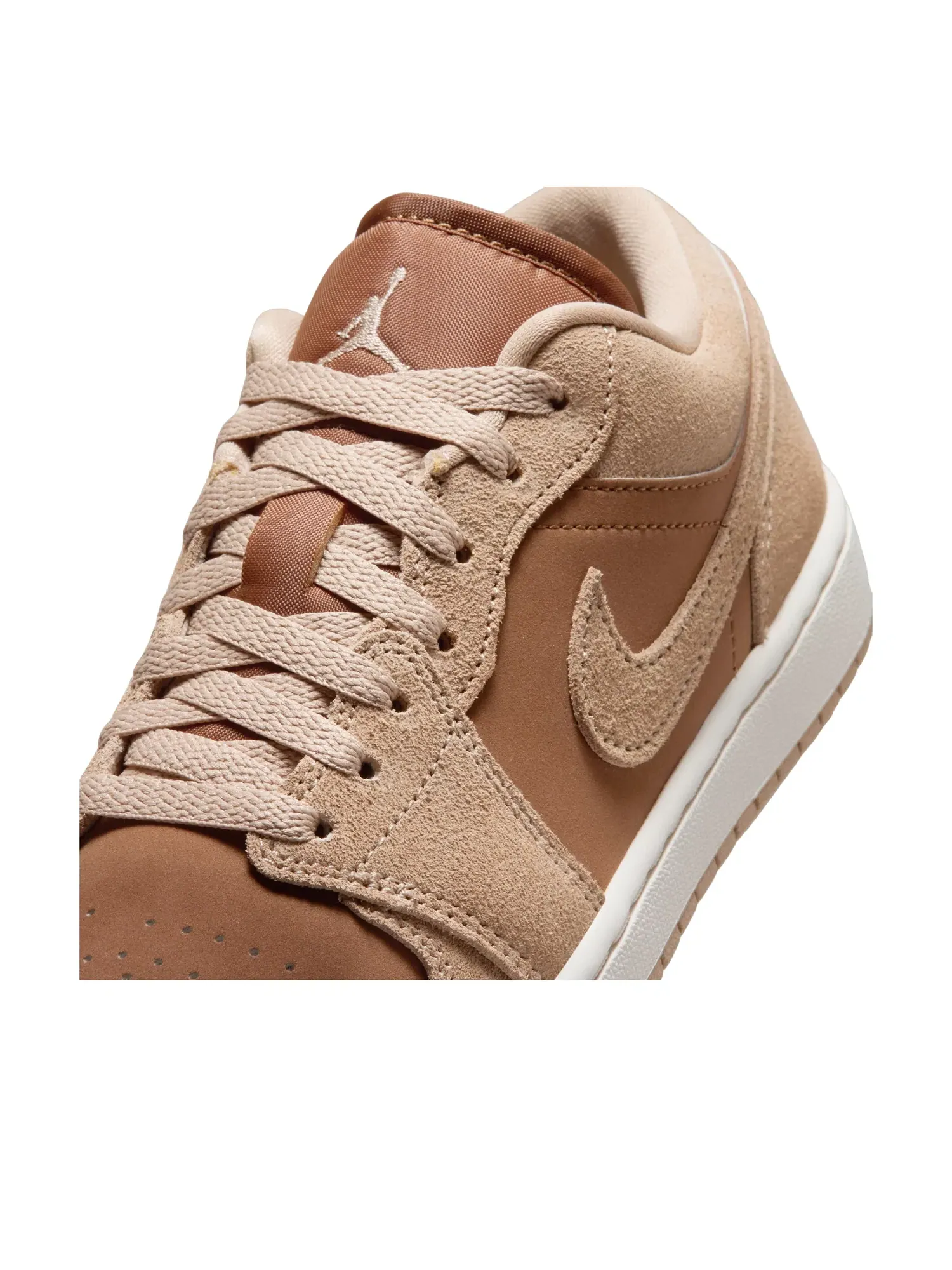 Женские кроссовки с замшевым верхом Air Jordan 1 Low Legend Medium Brown — изображение 5 из 6, коричневый