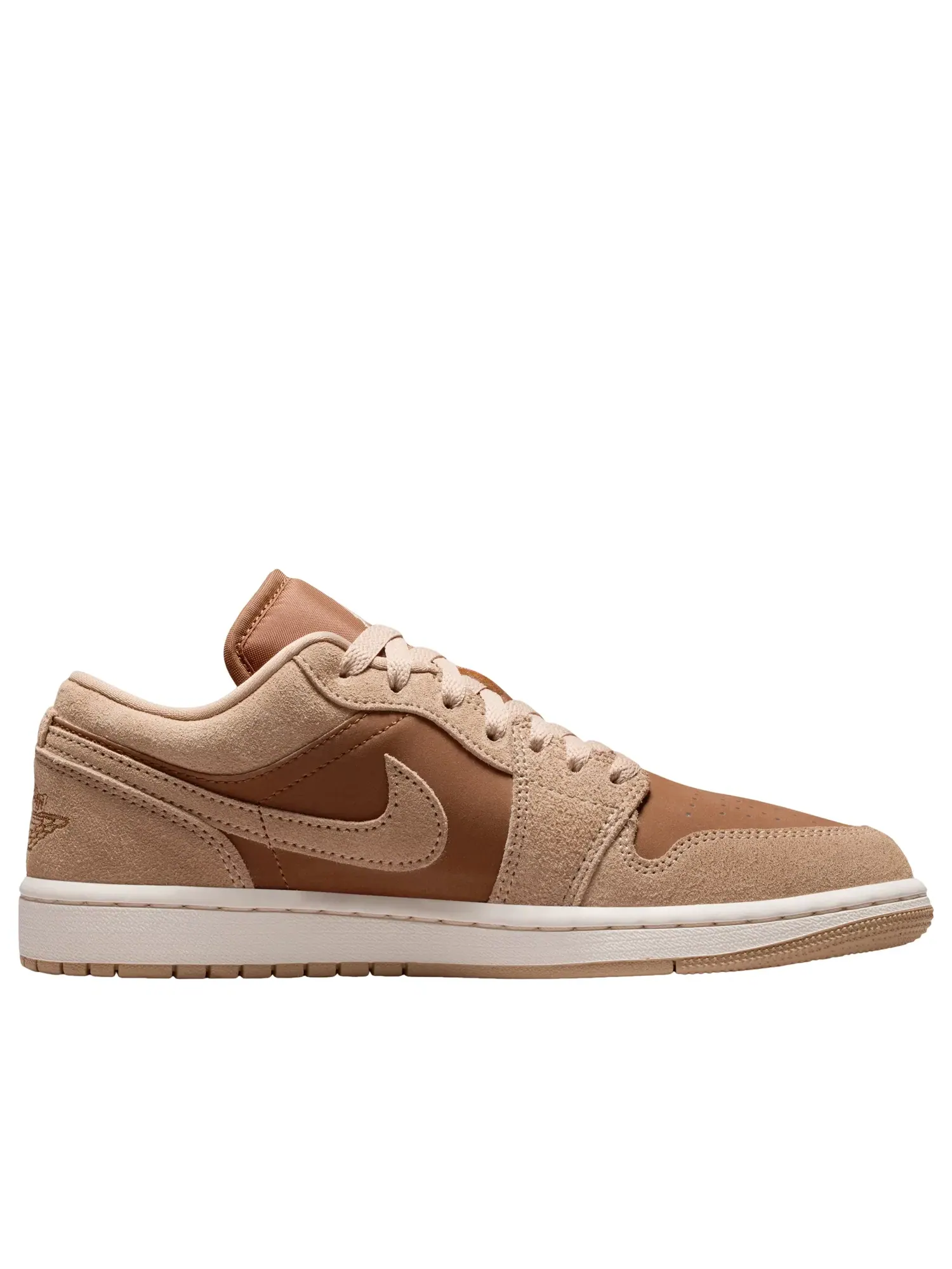 Женские кроссовки с замшевым верхом Air Jordan 1 Low Legend Medium Brown — изображение 6 из 6, коричневый