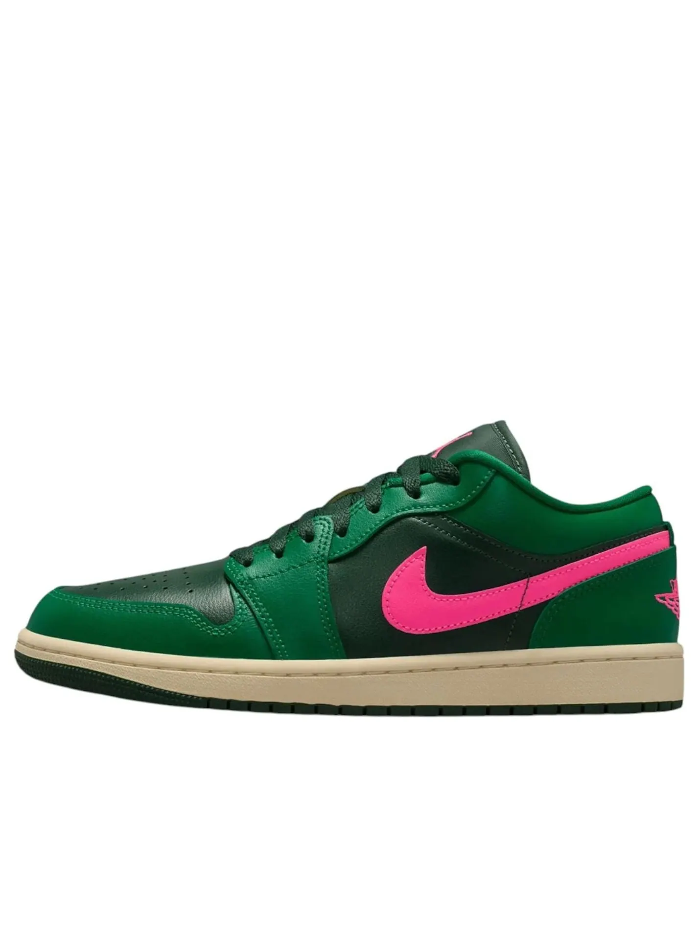 Кроссовки (WMNS) Air Jordan 1 Low 'Watermelon' — изображение 1 из 5, зеленый