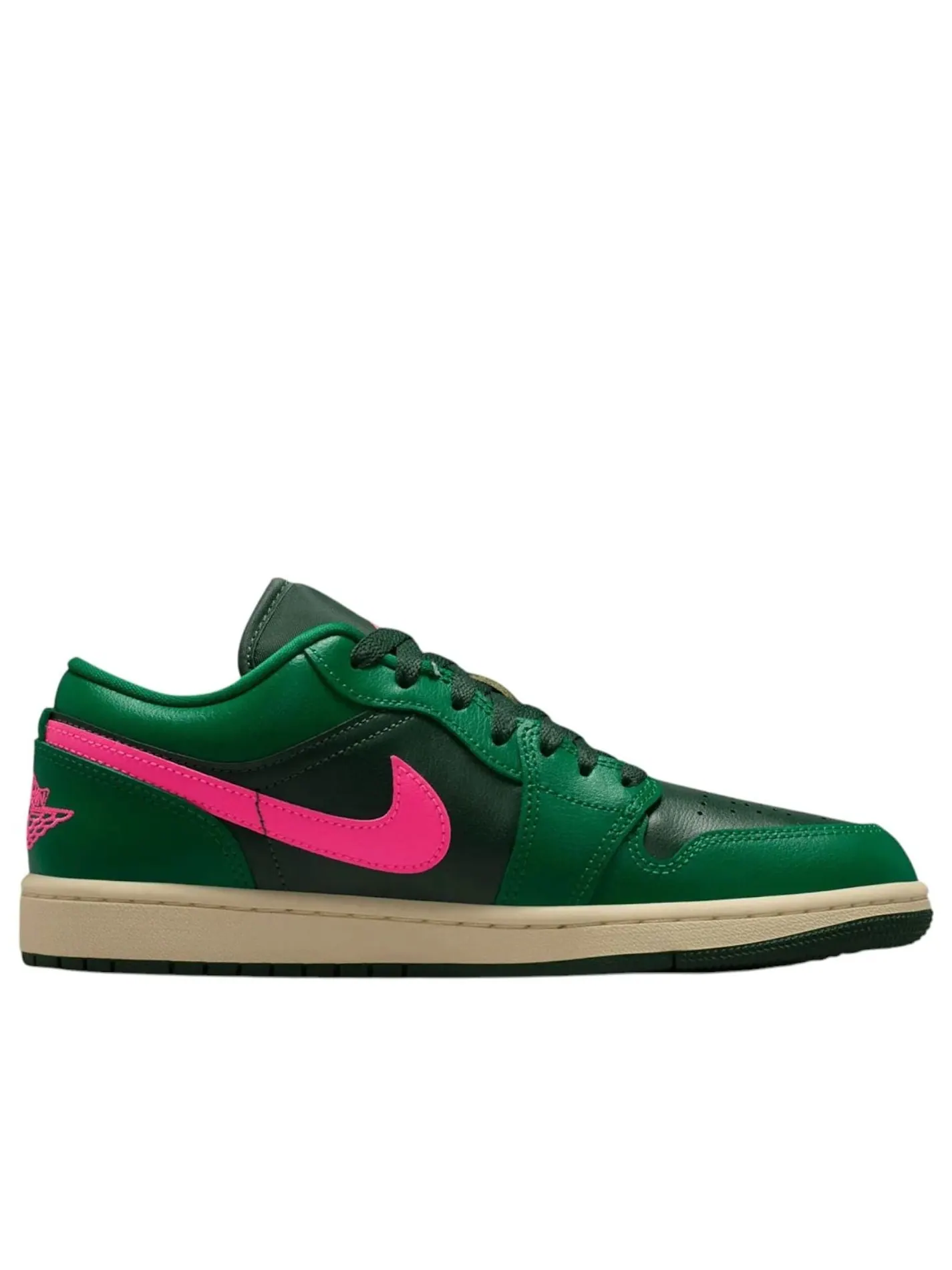 Кроссовки (WMNS) Air Jordan 1 Low 'Watermelon' — изображение 2 из 5, зеленый