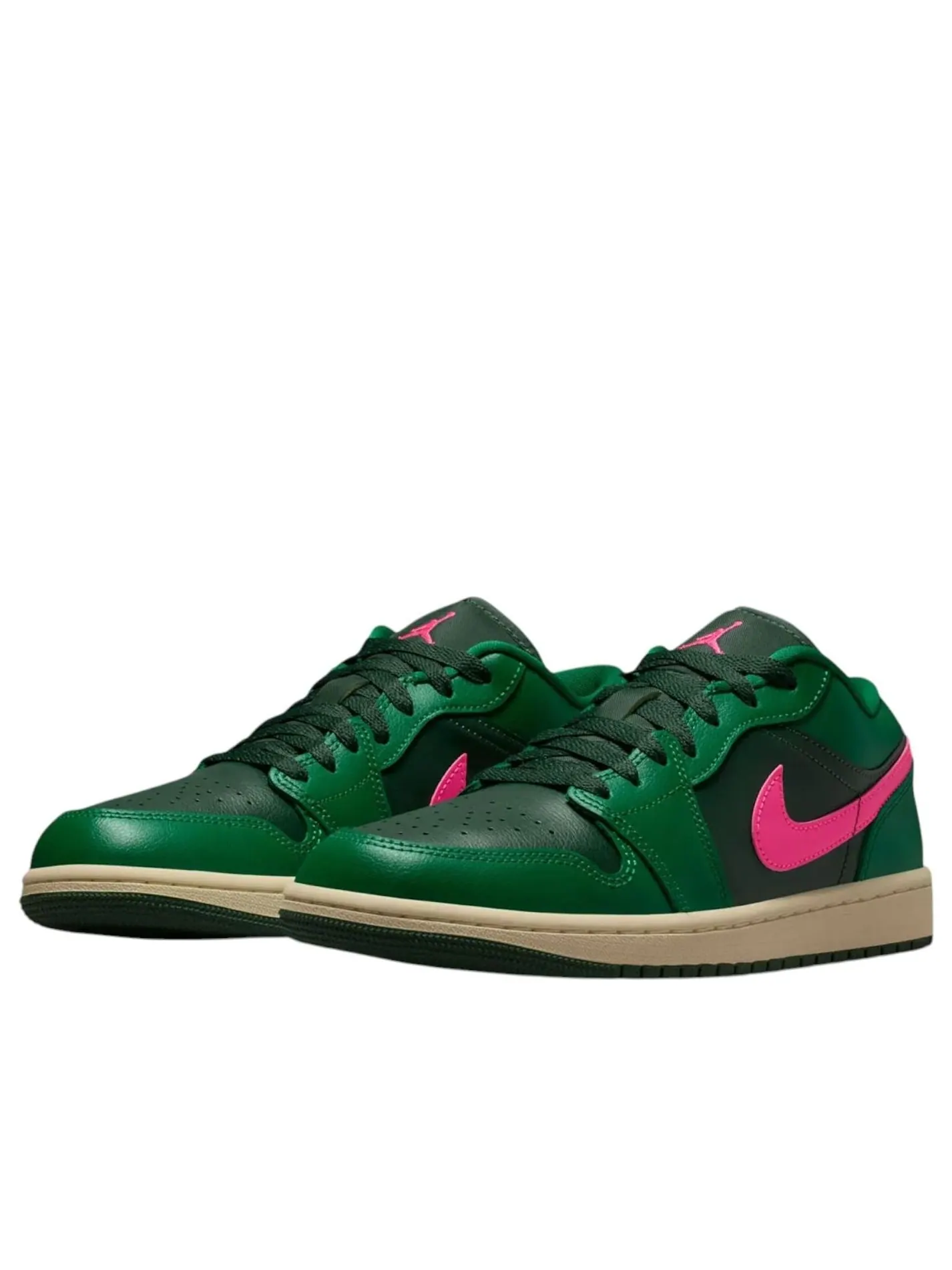 Кроссовки (WMNS) Air Jordan 1 Low 'Watermelon' — изображение 4 из 5, зеленый
