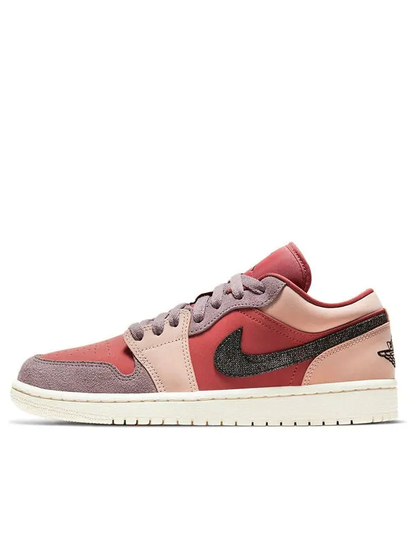 Кроссовки 1 низкие Air Jordan — изображение 1 из 4, черный/фиолетовый