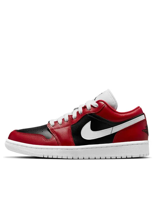 Кроссовки 1 низкие Air Jordan — изображение 1 из 4, красный/белый/черный
