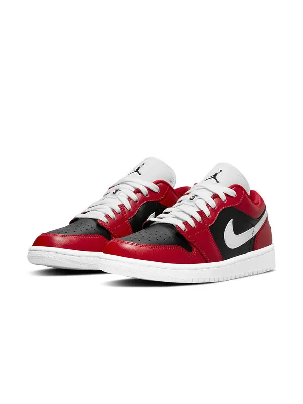 Кроссовки 1 низкие Air Jordan — изображение 3 из 4, красный/белый/черный
