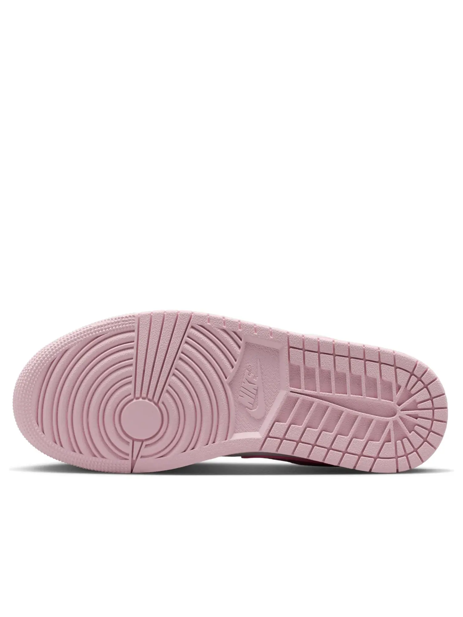 Женские кроссовки с кожаным верхом Air Jordan 1 Low Iced Carmine Elemental Pink — изображение 6 из 6, розовый