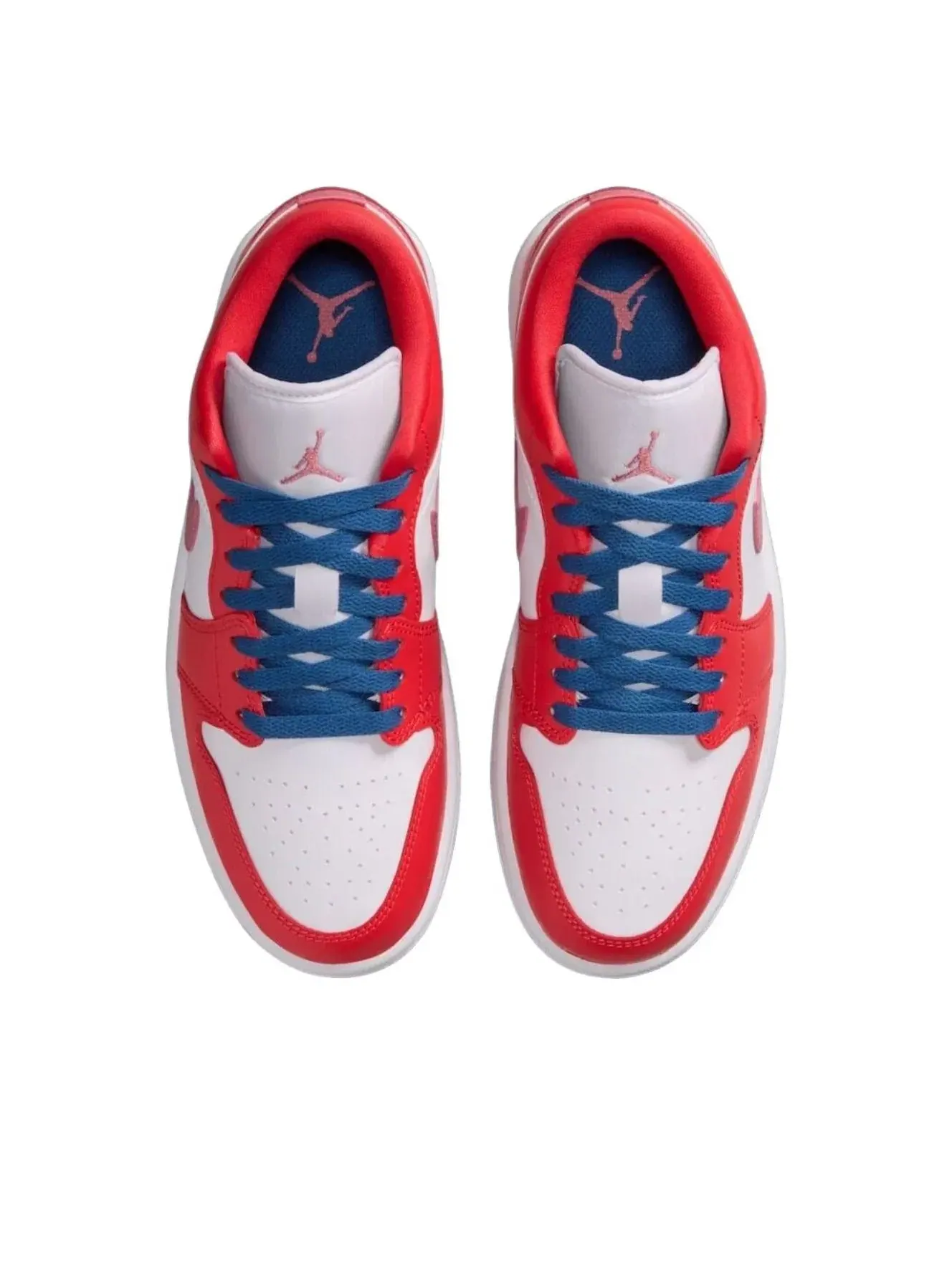 Женские кроссовки с кожаным верхом Air Jordan 1 Low Team USA — изображение 3 из 5, синий