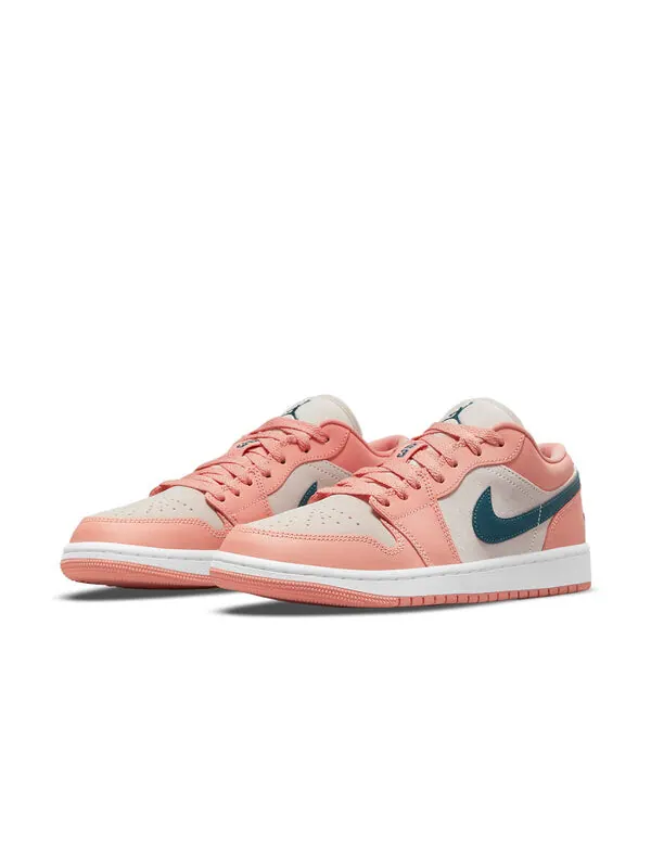 Кроссовки 1 низкие Air Jordan — изображение 3 из 4, розовый/синий