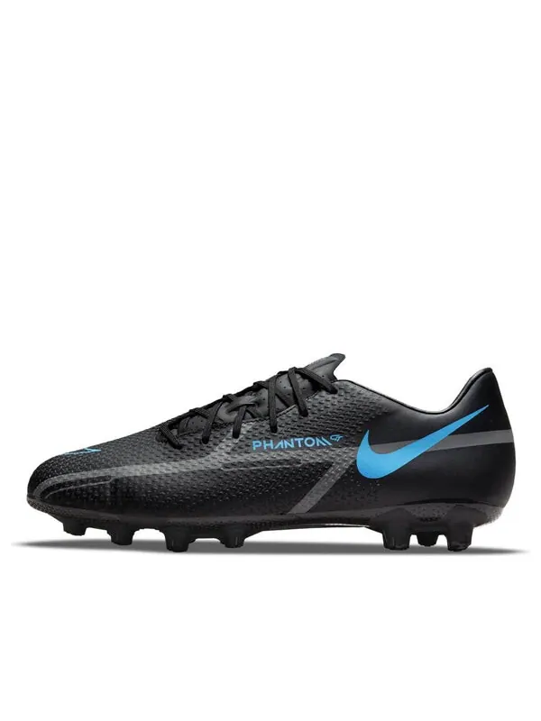Кроссовки phantom gt2 academy hg 'core black' Nike — изображение 1 из 4, черный/синий