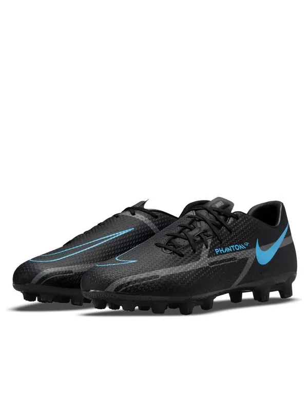 Кроссовки phantom gt2 academy hg 'core black' Nike — изображение 4 из 4, черный/синий