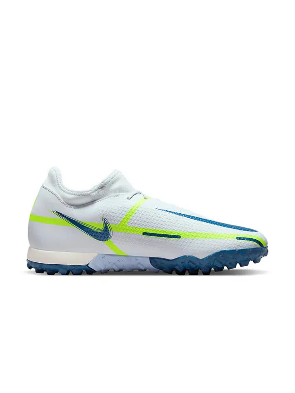 Кроссовки фантом gt2 академия df tf Nike — изображение 2 из 4, белый/синий/зеленый