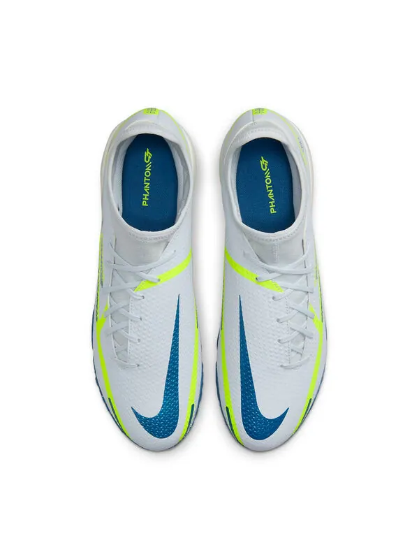 Кроссовки фантом gt2 академия df tf Nike — изображение 4 из 4, белый/синий/зеленый