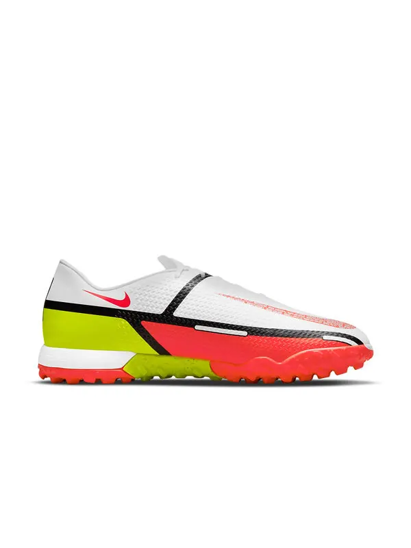 Кроссовки фантом gt2 академия tf Nike — изображение 2 из 4, белый/желтый/оранжевый