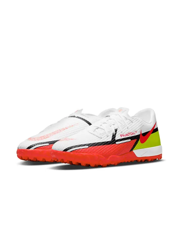 Кроссовки фантом gt2 академия tf Nike — изображение 3 из 4, белый/желтый/оранжевый