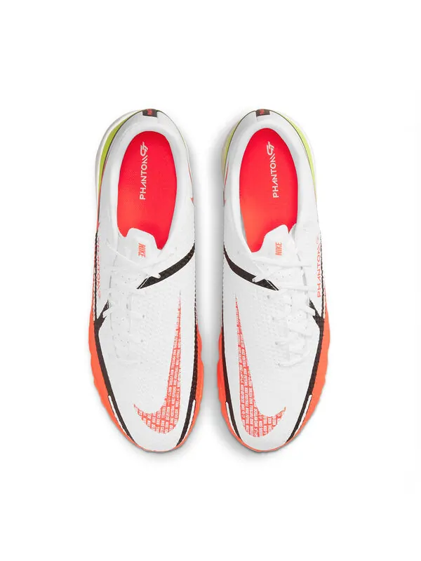 Кроссовки фантом gt2 академия tf Nike — изображение 4 из 4, белый/желтый/оранжевый