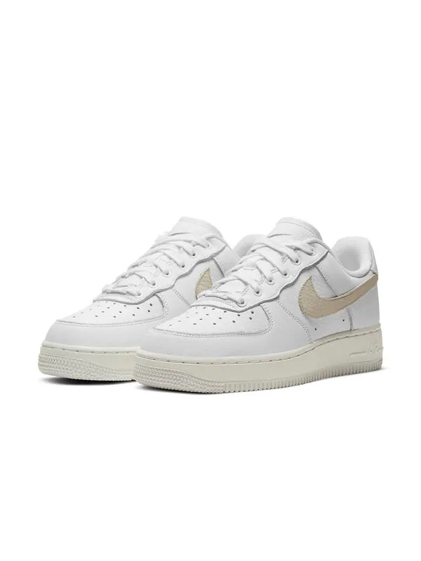 Кроссовки air force 1 '07 'light bone' Nike — изображение 3 из 4, белый/оранжевый