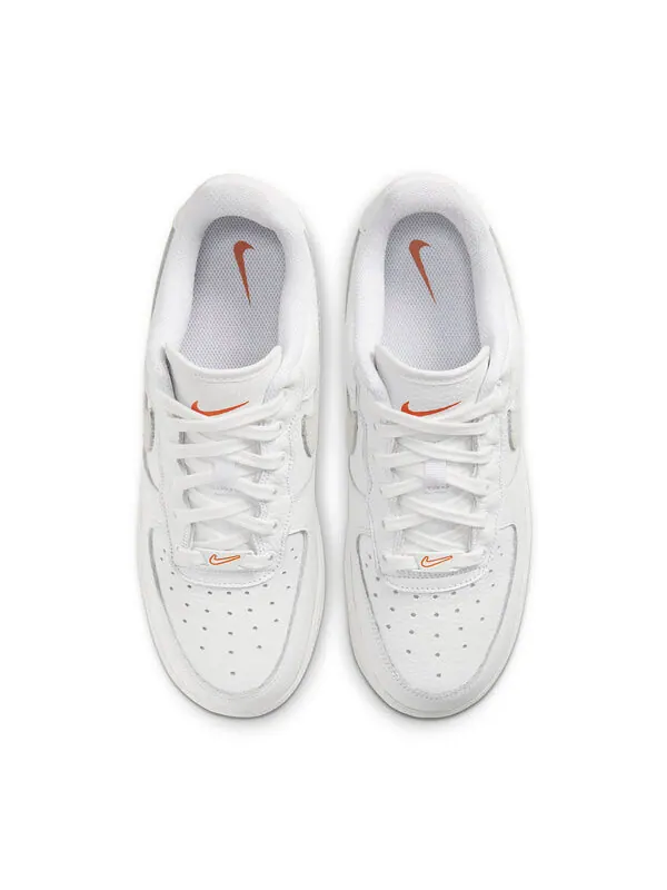 Кроссовки air force 1 '07 'light bone' Nike — изображение 4 из 4, белый/оранжевый
