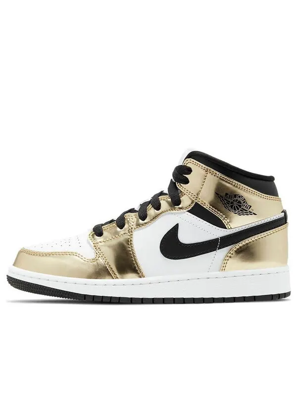 Кроссовки 1 mid se 'metallic gold' Air Jordan — изображение 1 из 4