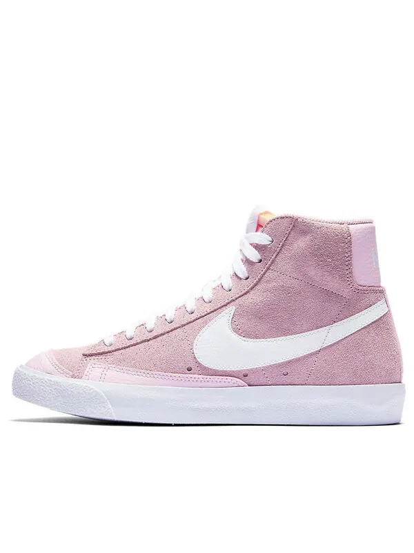 Кроссовки blazer mid vintage '77 'pink foam' Nike — изображение 1 из 4, белый/розовый