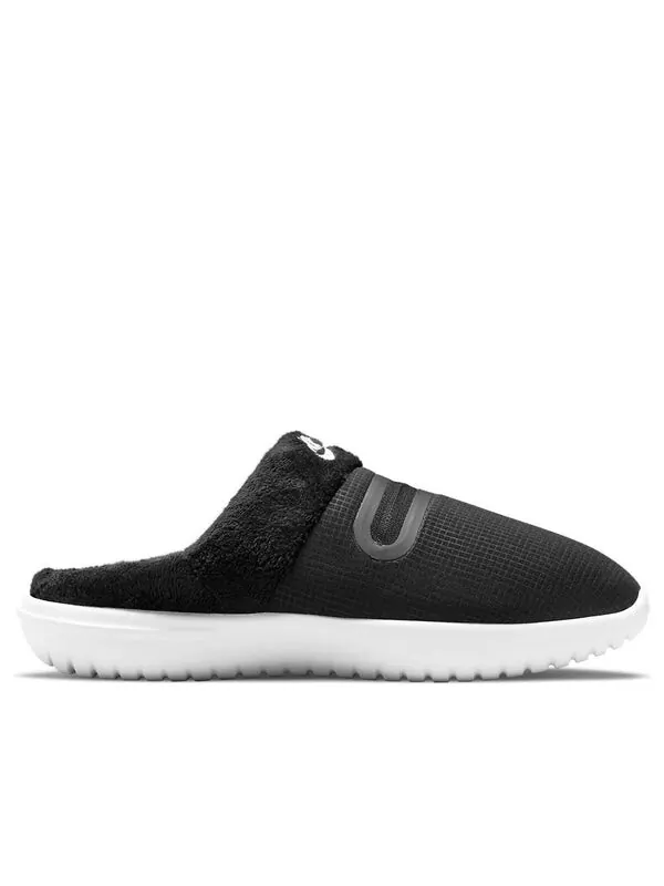 Тапочки burrow sandals black/white Nike — изображение 2 из 4, черный/белый