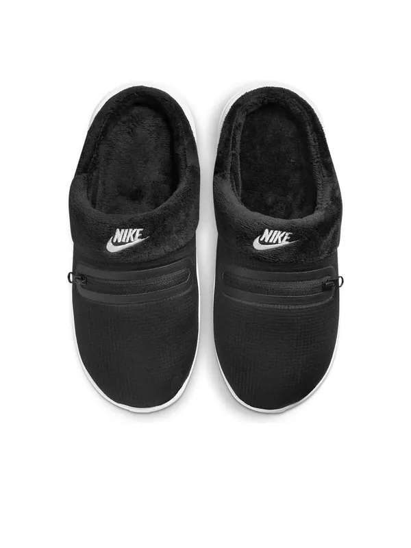 Тапочки burrow sandals black/white Nike — изображение 3 из 4, черный/белый