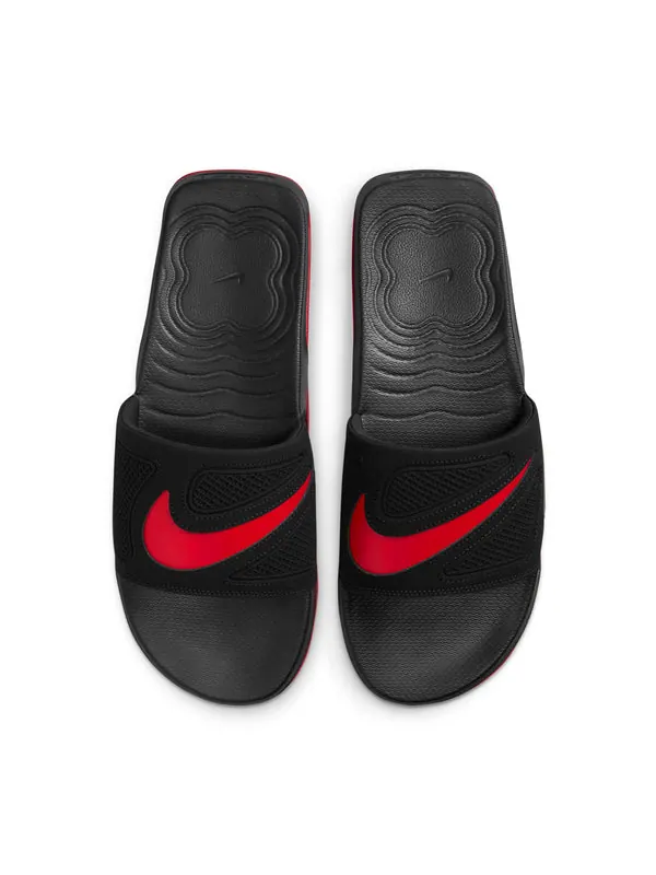 Тапочки air max cirro slide 'black university red' Nike — изображение 3 из 4, черный/красный