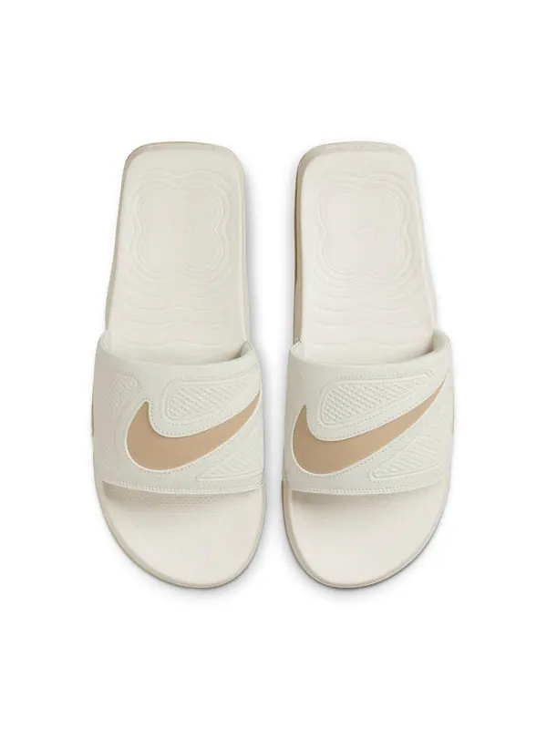 Тапочки air max cirro slide 'light bone limestone' Nike — изображение 3 из 4, серый