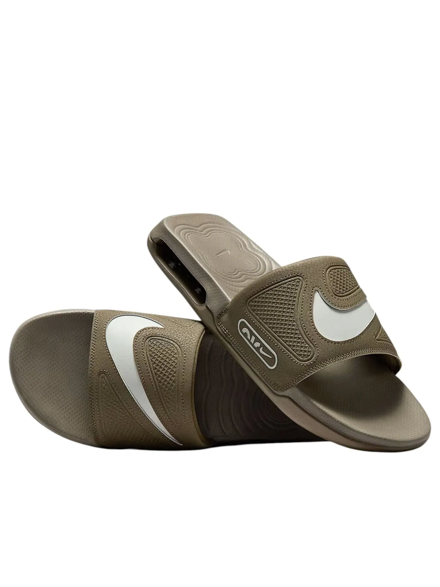 Кроссовки Nike Air Max Cirro Slides 'Medium Olive Light Army' — изображение 2 из 5, оливковый зеленый