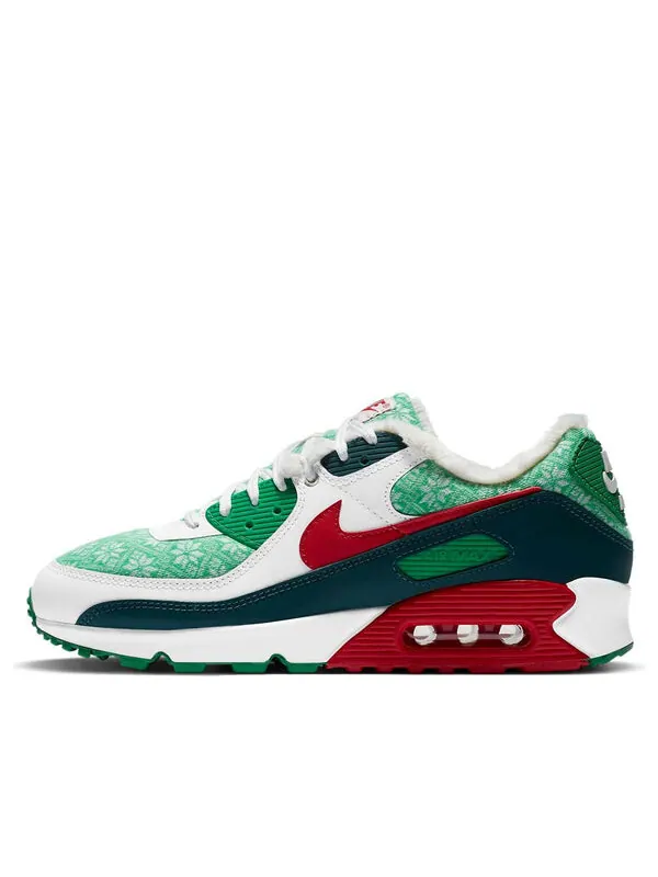 Кроссовки air max 90 'christmas sweater' Nike — изображение 1 из 4, черный/зеленый/красный