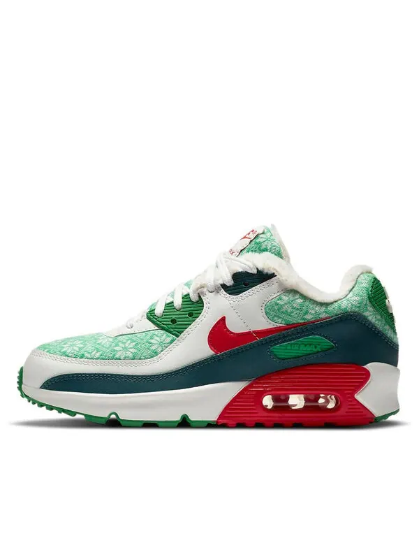 Кроссовки air max 90 Nike — изображение 1 из 4, зеленый/белый/красный