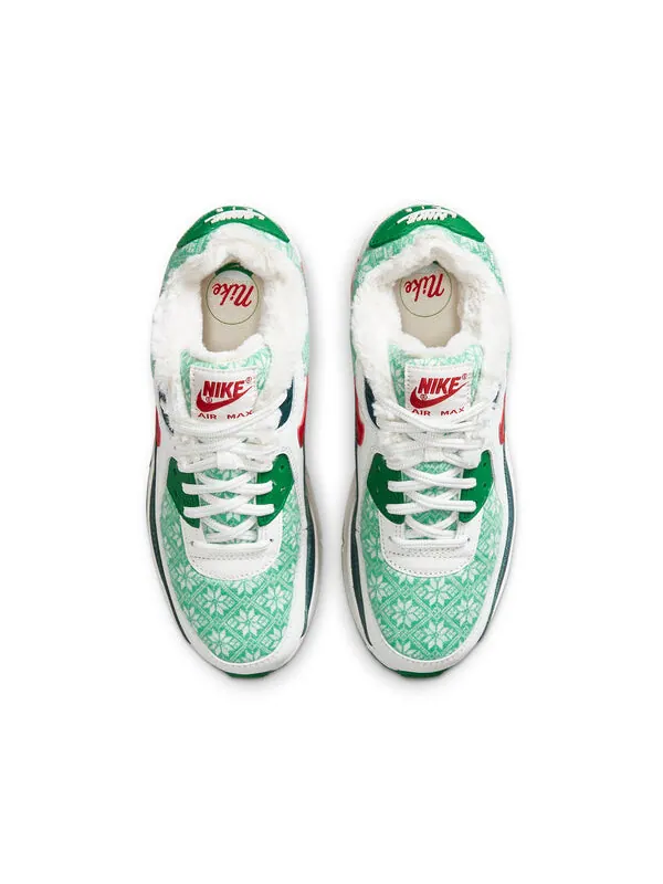 Кроссовки air max 90 Nike — изображение 4 из 4, зеленый/белый/красный