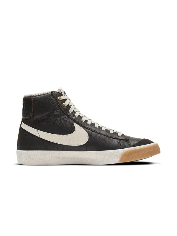 Кроссовки blazer mid '77 'orewood brown' Nike — изображение 2 из 4, черный