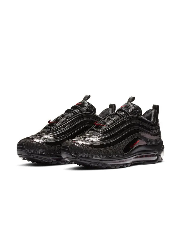 Кроссовки air max 97 пайетки красные Nike — изображение 3 из 4, черный/красный