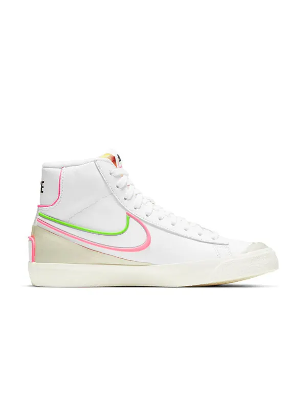 Кроссовки blazer mid '77 'inifinite watermelon' Nike — изображение 2 из 4, белый/зеленый////черный
