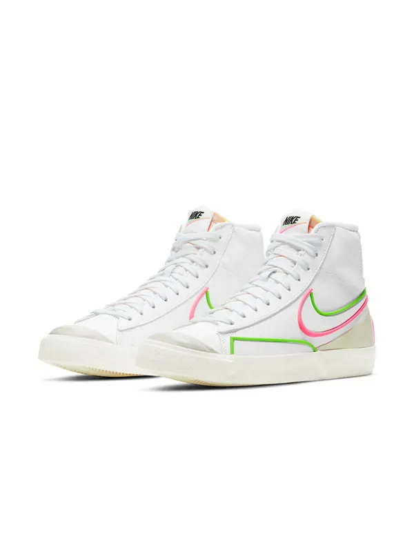 Кроссовки blazer mid '77 'inifinite watermelon' Nike — изображение 3 из 4, белый/зеленый////черный