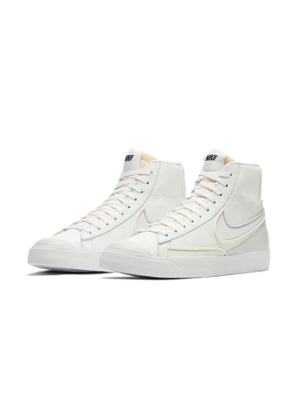 Кроссовки blazer mid '77 'infinite white' Nike — изображение 3 из 4, белый