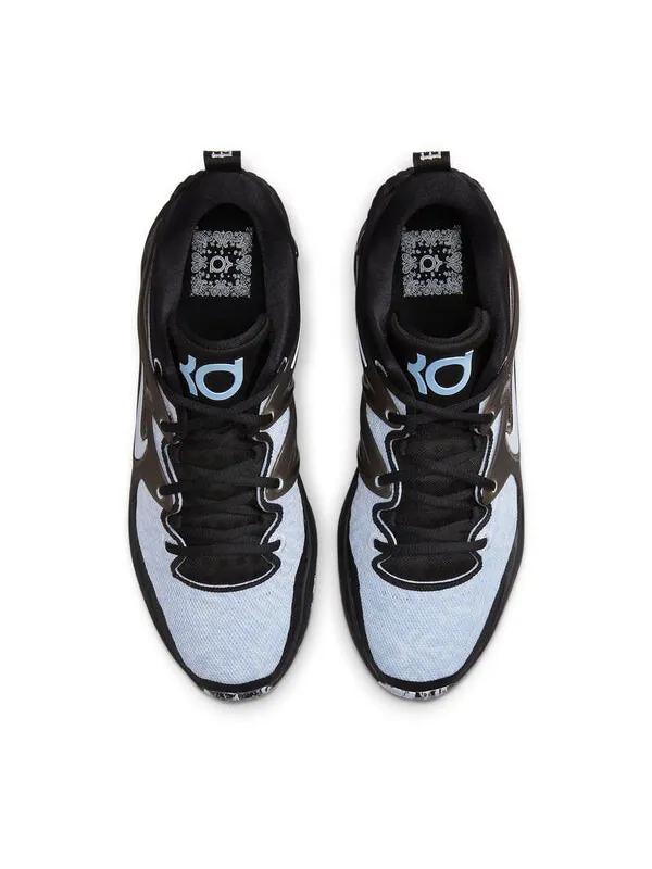 Кроссовки кд 15 Nike — изображение 4 из 4, белый/черный