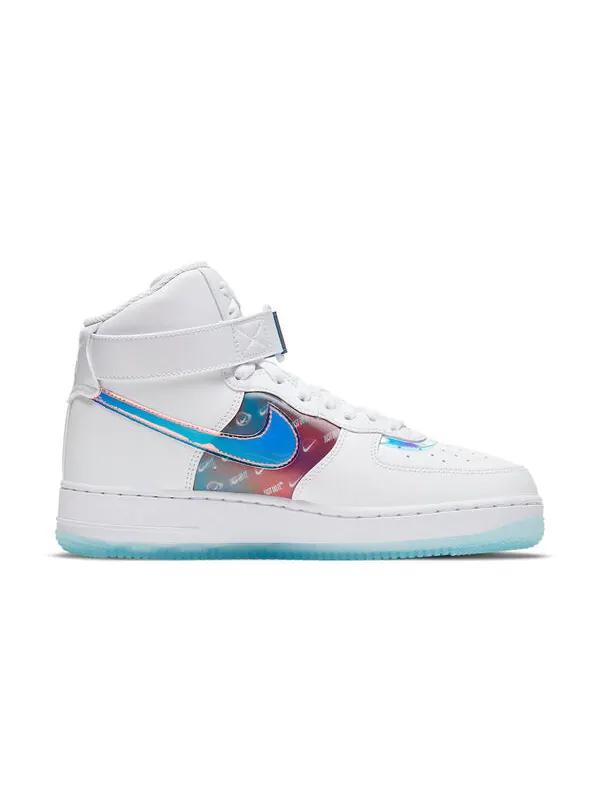 Кроссовки air force 1 high lx Nike — изображение 2 из 4, белый/синий