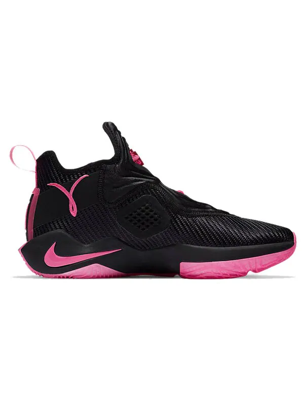Кроссовки Nike LeBron Soldier 14 EP 'Kay Yow' — изображение 2 из 4, черный/розовый