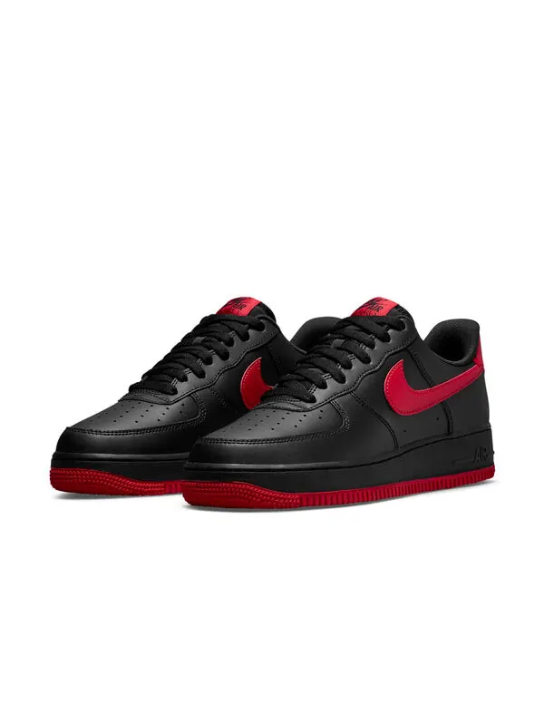 Кроссовки air force 1 низкие Nike — изображение 3 из 4, черный/красный